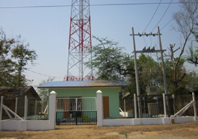 GSM Station Construction & Tower supply  for MPT